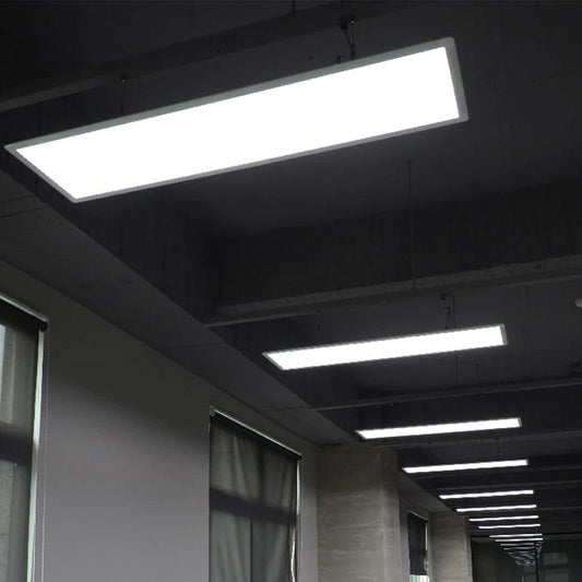 Tatva Lights Elegant Glow 4 Feet Slim LED Panel Light – ultra-slim, energy-efficient rectangular panel with soft, uniform illumination, ideal for offices, commercial spaces, and modern homes. Sleek design perfect for false ceilings and minimalistic interiors.