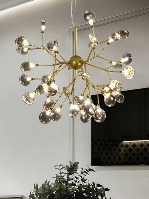Tatva Lights Blaze Round Chandelier