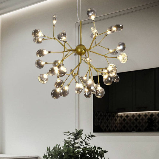 Tatva Lights Blaze Round Chandelier