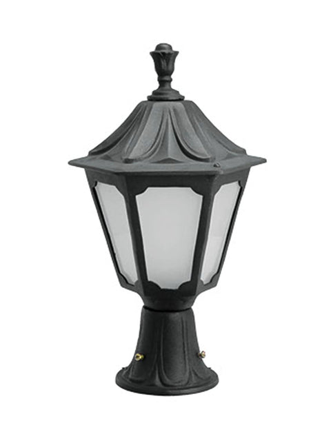 Tatva Lights Black Outdoor Die-Cast Gate light