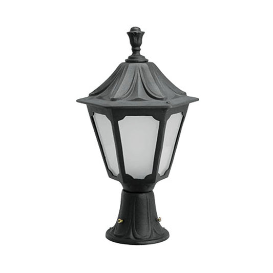 Tatva Lights Black Outdoor Die-Cast Gate light
