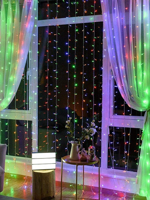 Tatva Lights Rainbow LED String Curtain Lights
