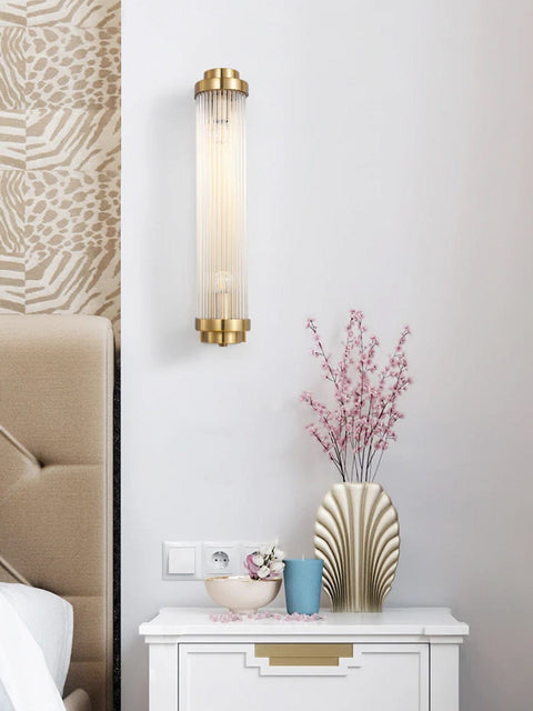 Tatva Lights Columpna Cylindrical Wall Light