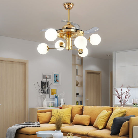 Tatva Lights Bellus Chandelier Ceiling Fan