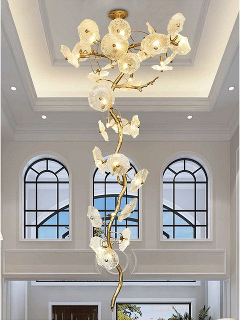 Tatva Lights Sylvara Bioluminescent Floral Chandelier