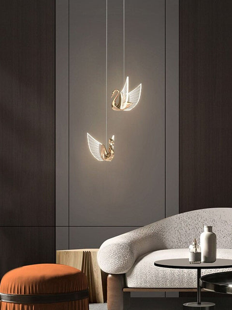 Tatva Lights Swan Hanging Light