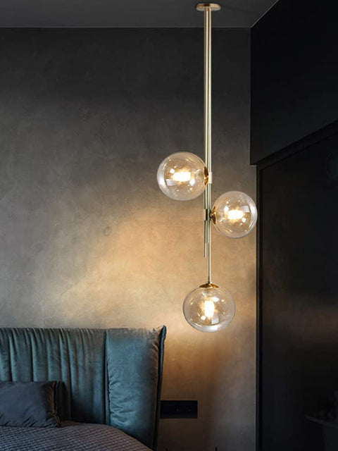 Tatva Lights Crystal Glow LED Meteor Pendant