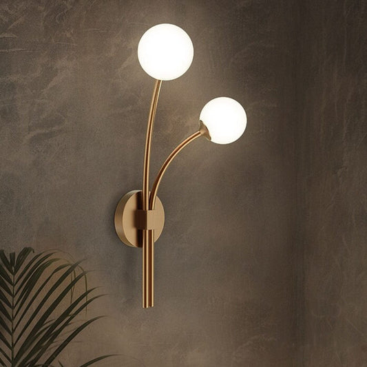 Tatva Lights Burgeon Gold Wall Light