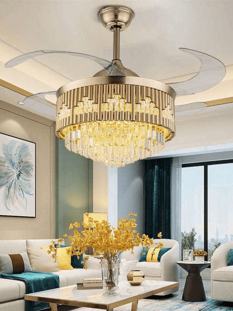 Tatva Lights VentraLux Crystal Fandelier