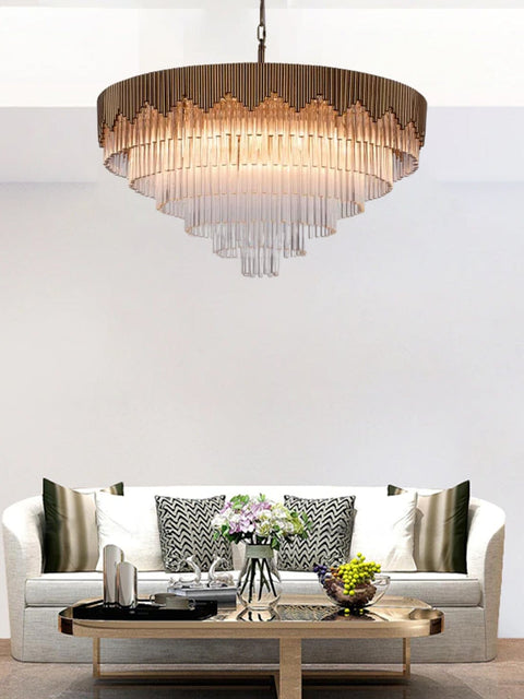 Tatva Lights Crepito Layer Chandelier