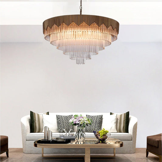 Tatva Lights Crepito Layer Chandelier