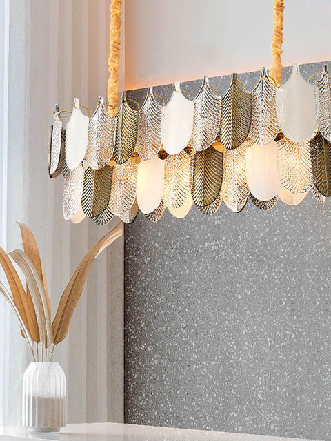 Tatva Lights Elenqis Crystal LED Chandelier