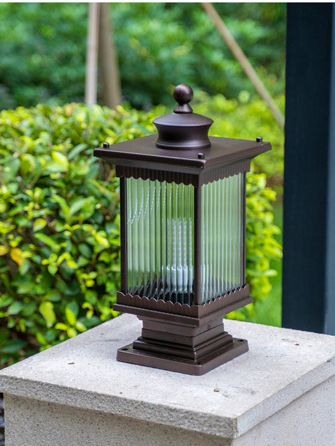Tatva Lights – Outdoor Pillar Lantern Lamp