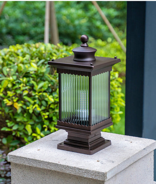 Tatva Lights – Outdoor Pillar Lantern Lamp