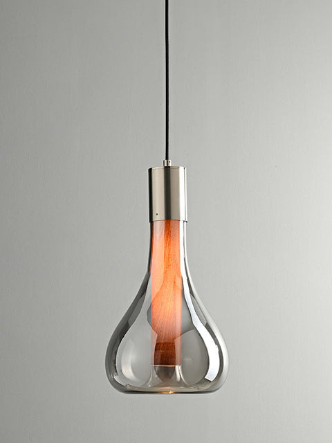 Tatva Lights Glow Flask Crystal Ball LED Pendant Chandelier