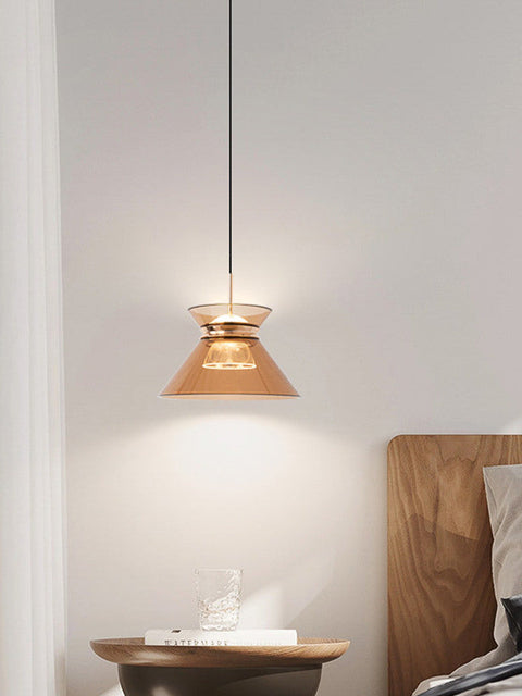 Tatva Lights Glow Dazzle Amber Pendant Light