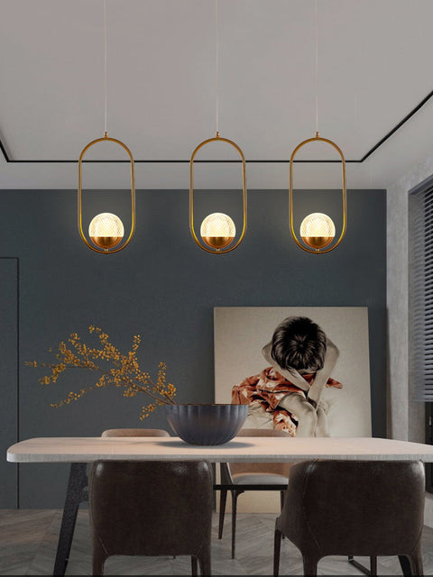 Tatva Lights Enverra Crystal Globe Pendant