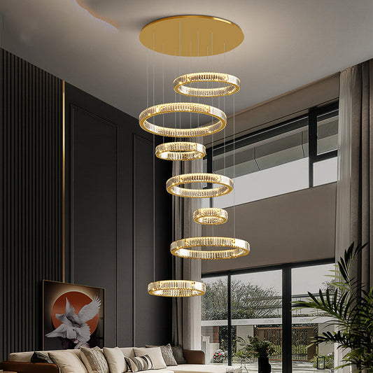Tatva Lights Regal Radiance Modern LED Chandelier