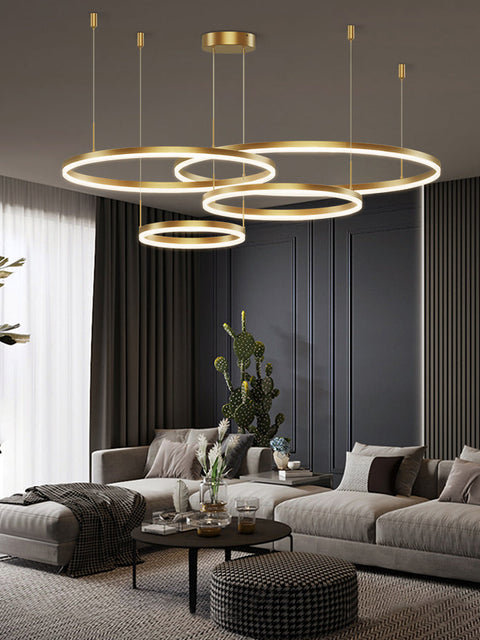 Tatva Lights Brionne Halo Glow Chandelier
