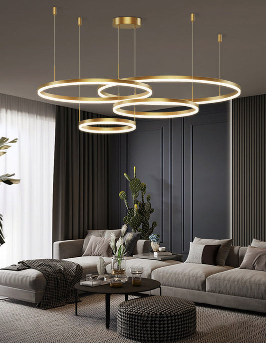 Tatva Lights Brionne Halo Glow Chandelier
