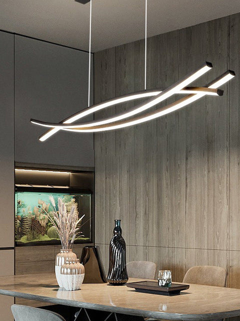 Tatva Lights Rosentra Twist LED Chandelier