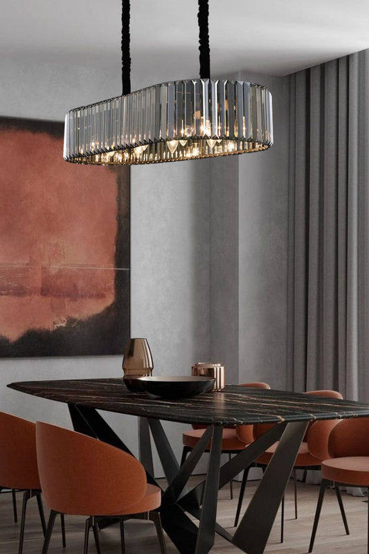 Tatva Lights Encresté Crystal LED Chandelier