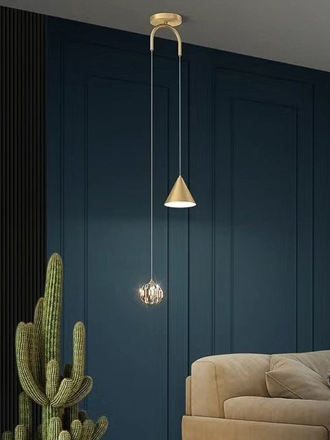 Tatva Lights Eronze Crystal Pendant Chandelier