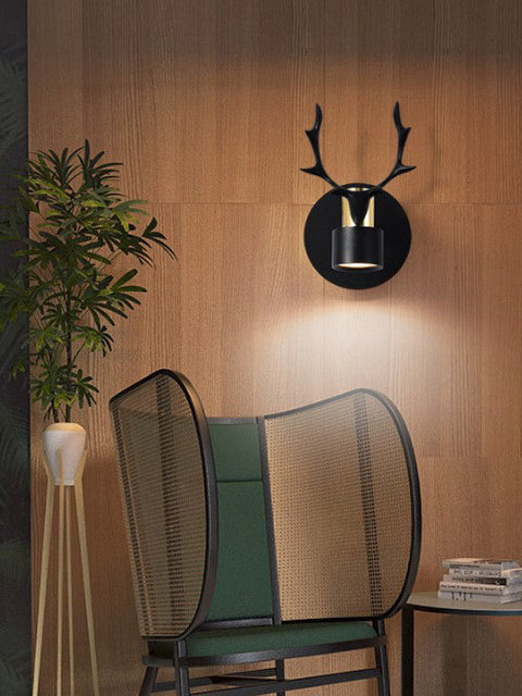 Tatva Lights Montreau Wood Glass Wall Sconce