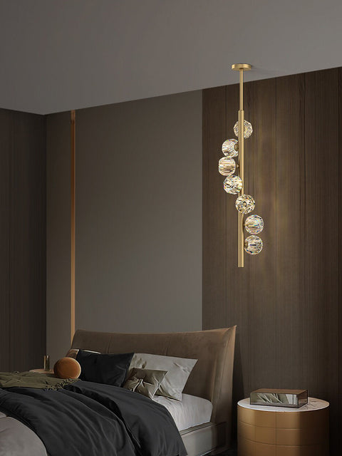 Tatva Lights Luminous Ballroom Gold Pendant Light