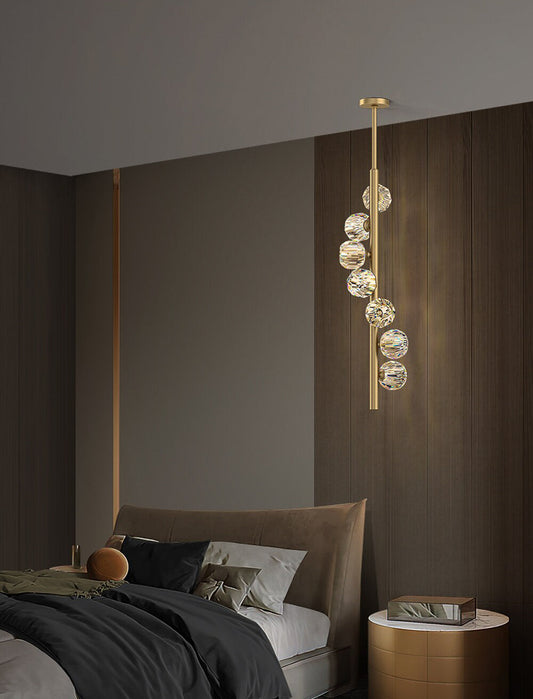 Tatva Lights Luminous Ballroom Gold Pendant Light