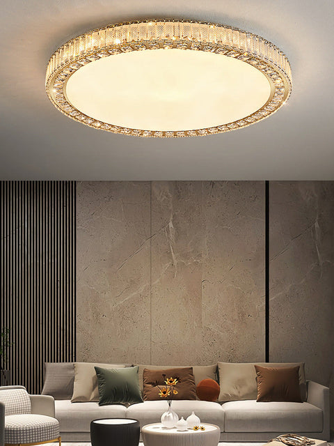 Tatva Lights 500mm LED Modern Chandelier featuring a sleek circular design with integrated warm white LED lighting, ideal for contemporary living rooms, dining areas, or bedrooms. Stylish and energy-efficient ceiling light for modern interiors.