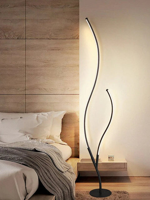 Tatva Lights Architect Swing Arm Floor Lamp with an adjustable arm, minimalist matte finish, and focused LED lighting—ideal for reading corners, home offices, or modern living spaces.