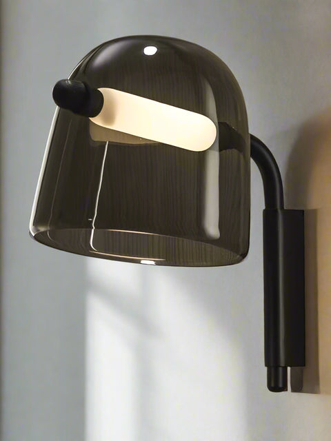 Tatva Lights Aurix Gold Wall Lamp featuring a sleek vertical design with a brushed gold finish and soft ambient LED lighting—ideal for hallways, bedrooms, or elegant accent walls.