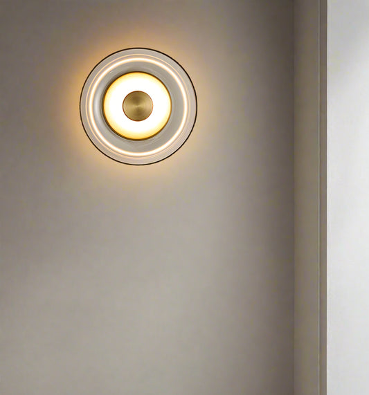 Tatva Lights Estelle Iron Glass Light – Vintage-inspired wall sconce with a fluted glass shade and durable iron frame, perfect for adding warm ambient lighting to hallways, bedrooms, or classic interiors