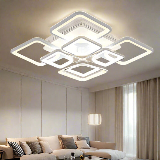 Tatva Lights Noctis Crown Chandelier – regal modern chandelier featuring a crown-inspired circular frame with crystal accents and warm LED illumination. Ideal for luxury interiors, dining rooms, and grand living spaces seeking a statement centerpiece.