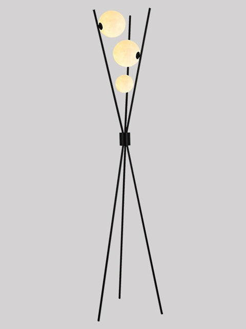 Tatva Lights Renwelle Swing Arm Floor Lamp – Adjustable floor lamp with sleek swing arm design, perfect for reading corners, living rooms, and modern interiors.