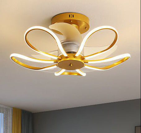 Tatva Lights Solévo Retractable Fan Chandelier combines modern design with multifunctionality, featuring hidden retractable blades, integrated LED lighting, and a sleek gold finish—perfect for stylish living rooms, bedrooms, or contemporary interiors.