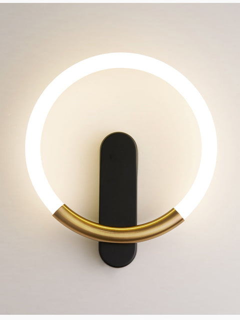 Tatva Lights Veyra Retro Wall Light – Vintage-inspired wooden wall fixture with a frosted glass shade, perfect for adding warm ambient lighting to bedrooms, hallways, and rustic interiors.