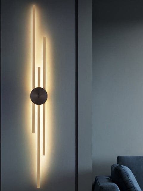 Tatva Lights Vionte Wall Light – Contemporary wall-mounted light with a sleek metal frame and frosted glass shade, ideal for hallways, bedrooms, and modern living spaces.