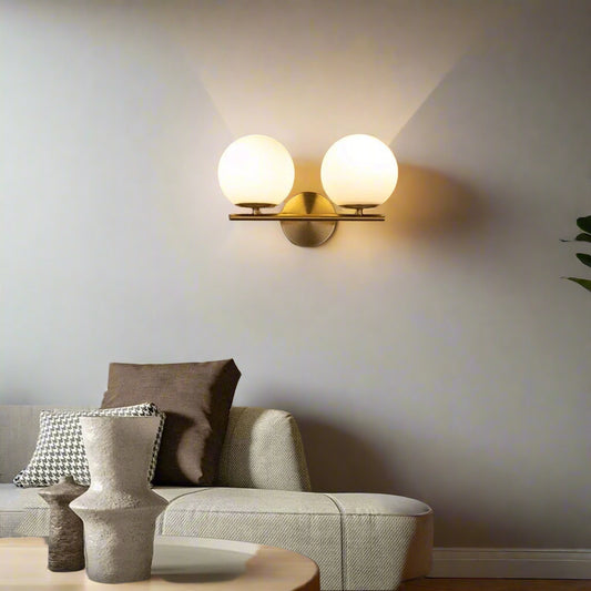 Tatva Lights “Volare Wing” Metal & Glass Wall Light featuring sleek gold-finished iron and clear glass for a modern-luxury vibe.
Ideal for living rooms, bedrooms, or hallway accents with ambient warm white LED lighting.
Elevates any décor with its sculptural winged silhouette and premium design.