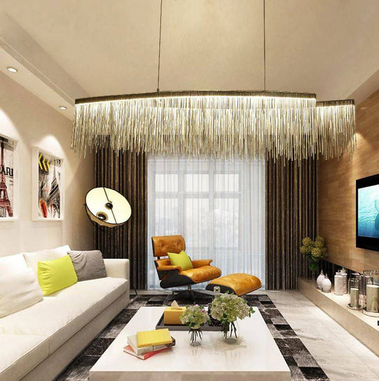 Tatva Lights Marquess Chain Raindrop Chandelier