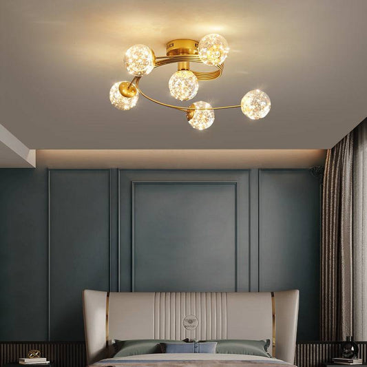 Tatva Lights  Enchanted Raindrop Radiance Chandelier