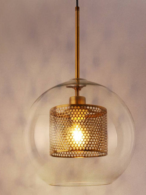 Tatva Lights Meteor Crystal Ball Pendant Chandelier