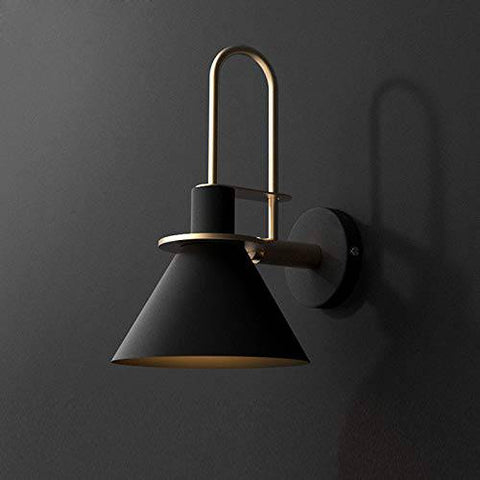 Tatva Lights Cindoro Black-Gold Wall Sconce