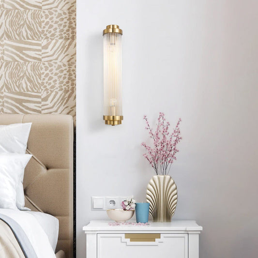 Tatva Lights Columpna Cylindrical Wall Light