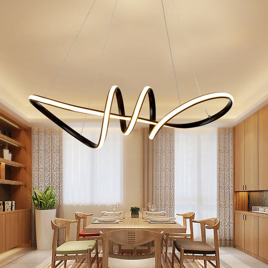 Tatva Lights Nyra Curve Chandelier