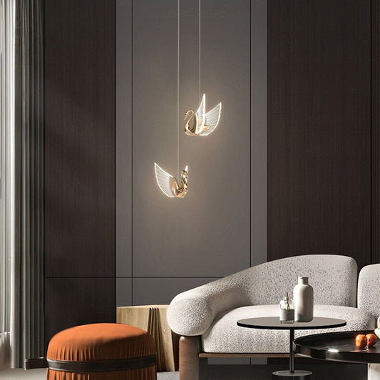 Tatva Lights Swan Hanging Light