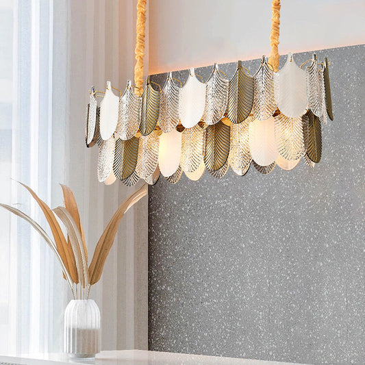 Tatva Lights Elenqis Crystal LED Chandelier