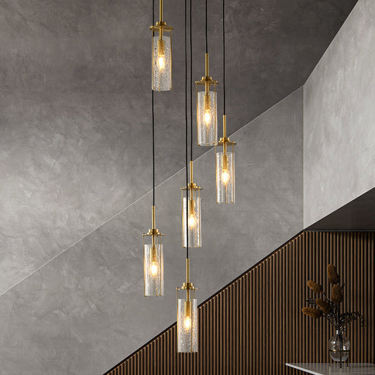 Tatva Lights Meriste Spiral Light Chandelier
