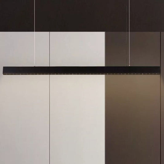 Tatva Lights DBT Series Hanging LED Lights with minimalist tubular design and focused downlight, perfect for kitchens, dining areas, bar counters, or contemporary workspaces.
